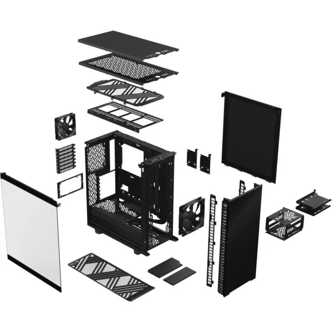 Fractal Design Define 7 Compact Midi Tower Case - Black — image 19