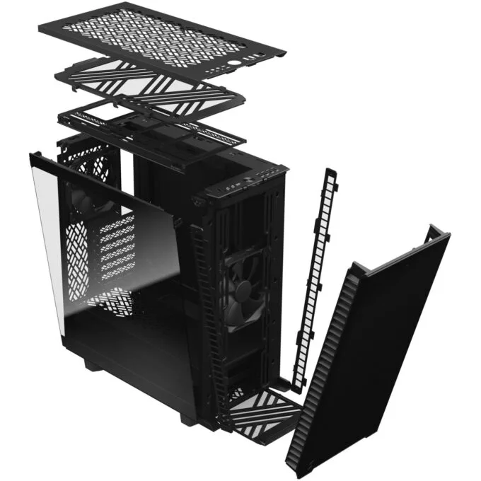 Fractal Design Define 7 Compact Midi Tower Case - Black — image 23