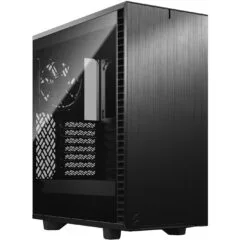 Fractal Design Define 7 Compact Midi Tower Case - Black