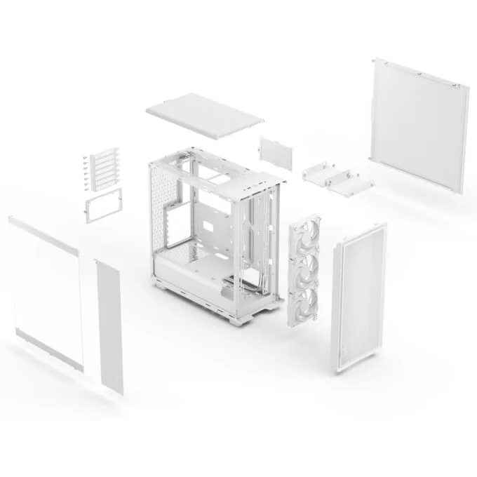 Fractal Design Epoch White TG Clear Tint Mid-Tower Case — image 9