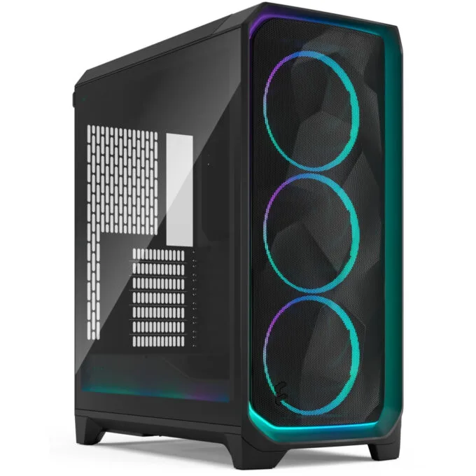 Fractal Design Meshify 3 Ambience Pro RGB Black TG Light Tint Mid-Tower E-ATX USB-C — image 1