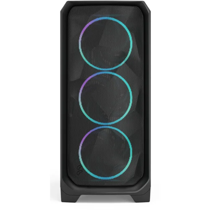 Fractal Design Meshify 3 Black RGB TG Mid Tower E-ATX/ATX 3x140mm Fans — image 2