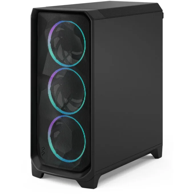 Fractal Design Meshify 3 Black RGB TG Mid Tower E-ATX/ATX 3x140mm Fans — image 8