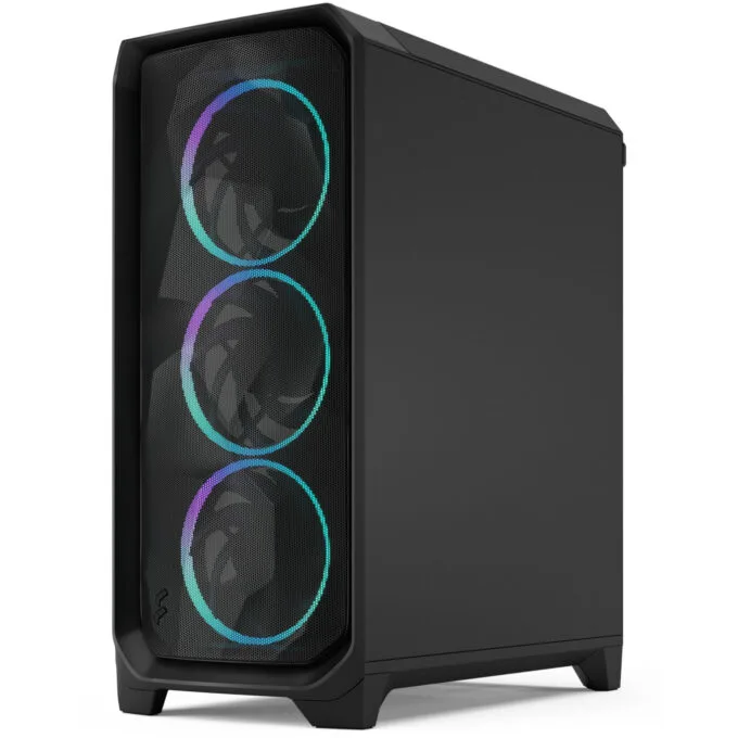Fractal Design Meshify 3 Black RGB TG Mid Tower E-ATX/ATX 3x140mm Fans — image 9
