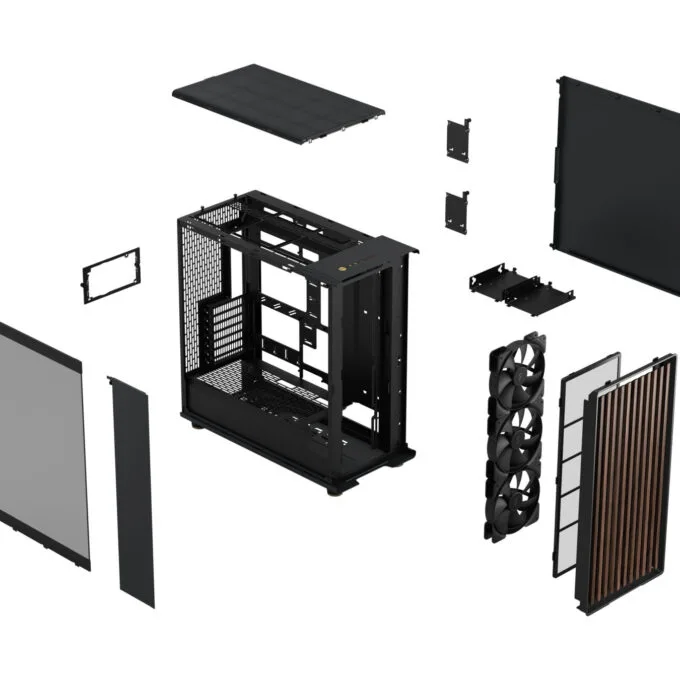 Fractal Design North XL RC Charcoal Black TG Mid-Tower E-ATX Case — image 7