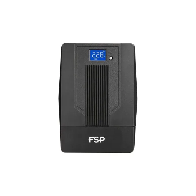 FSP iFP1000 Tower Line-interactive 1000VA 600W 2xSCHUKO 2xIEC LCD — image 2
