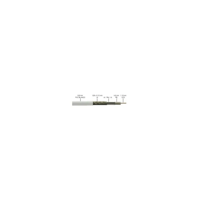 FTE Coaxial Cable - K290W - RG6 100m — image 2