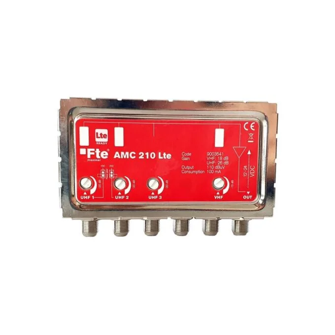 FTE Mast Amplifier - AMC210 - LTE Configurable VHF UHF — image 3