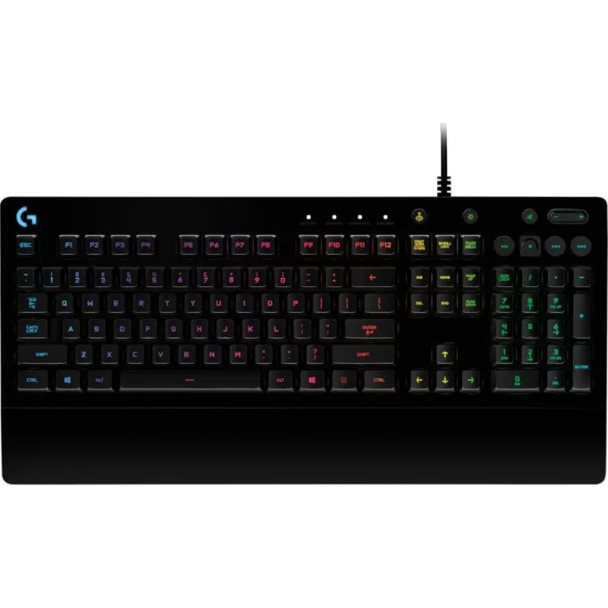 G213 Prodigy Gaming Keyboard - G213 Prodigy - Full-size, Zone RGB, Membrane, Wired USB — image 1