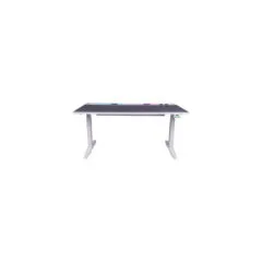 G700 RGB White Gaming Desk, Gaming-Tisch