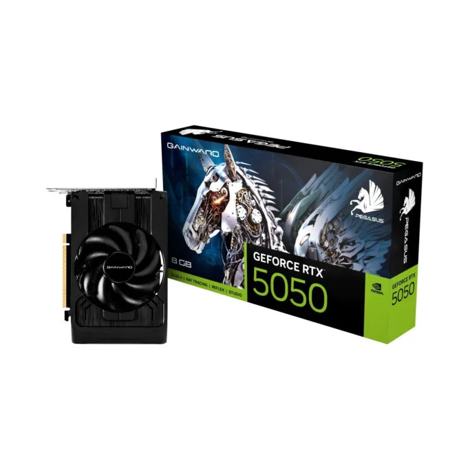 Gainward GeForce RTX 5050 Pegasus - 8GB GDDR6, 128-bit, PCIe 5.0, 2317/2572 MHz — image 9