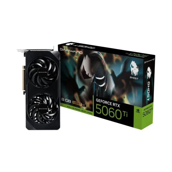 Gainward RTX5060Ti Ghost OC - RTX5060Ti - 8GB GDDR7, HDMI, 3xDP — image 3