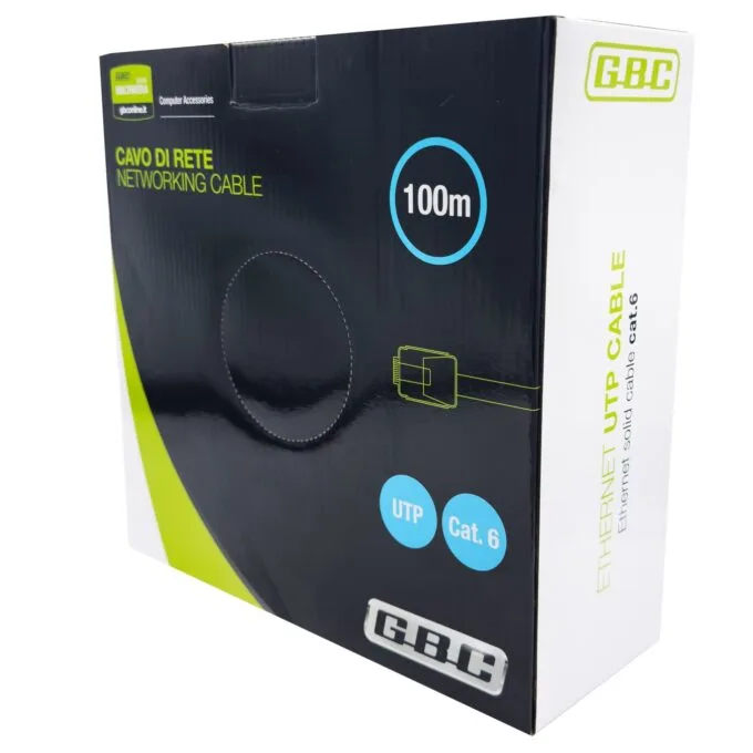 GBC Cat6 UTP CCA Network Cable - 100m Pull Box — image 2