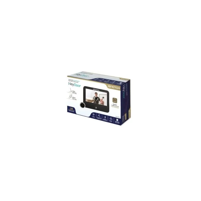 GBC HeyDoor Smart WiFi Peephole with Monitor - 4.3'' - 4.3'' monitor — image 4