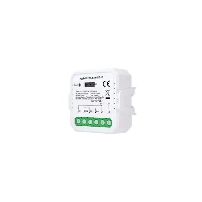 GBC HeyRele Dry Contact Smart WiFi Module - Dry Contact, Smart WiFi — image 1