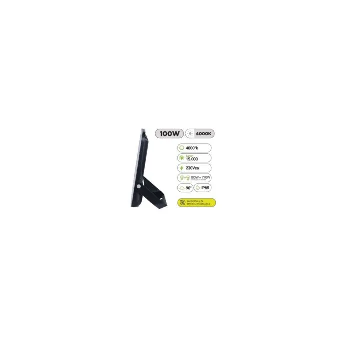 GBC ON LED NIGHT PRO 100 LED Floodlight - 4000K Cool White - 100W - Black — image 3