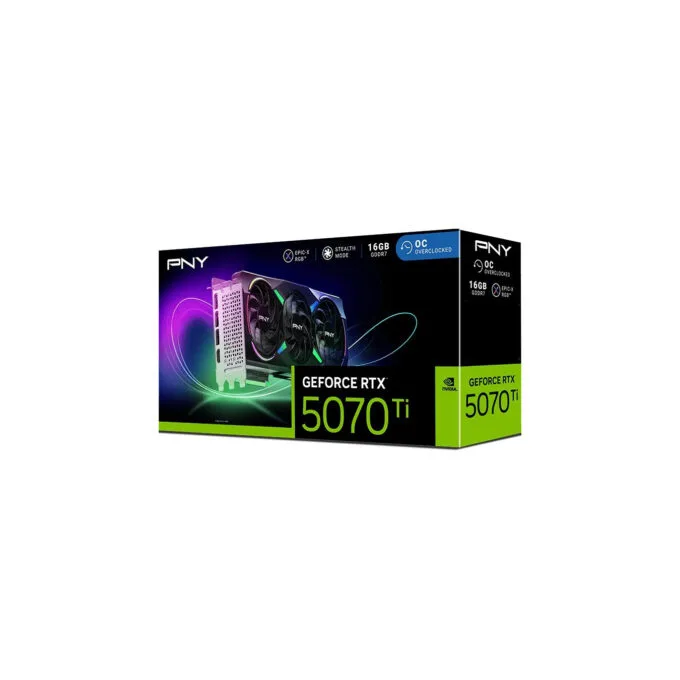 GeForce RTX 5070 Ti 16GB GDDR7 ARGB OC - RTX 5070 Ti - Black, 16GB, PCIe 5.0, 3-Fan — image 5