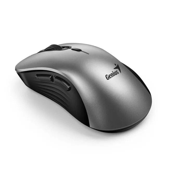 Genius Ergo 8100S AI Wireless Silent Ergonomic Mouse Silver — image 9