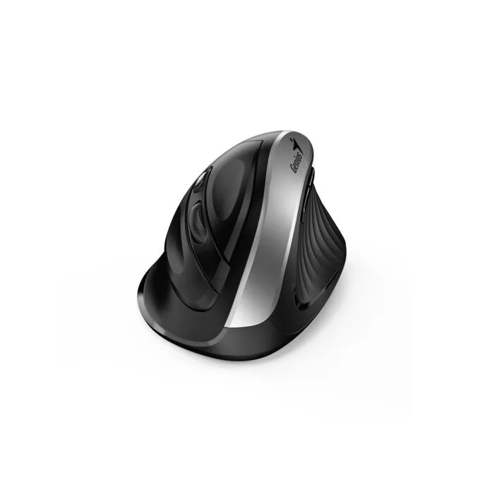 Genius Ergo 8250S Wireless Ergonomic Vertical Silent Mouse - Silver Gray — image 4