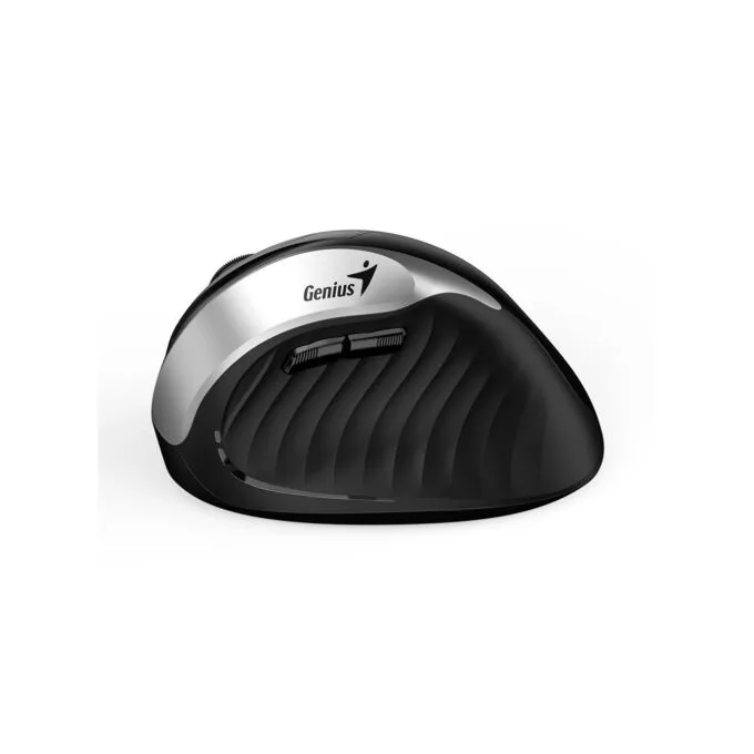Genius Ergo 8250S Wireless Ergonomic Vertical Silent Mouse - Silver Gray — image 8