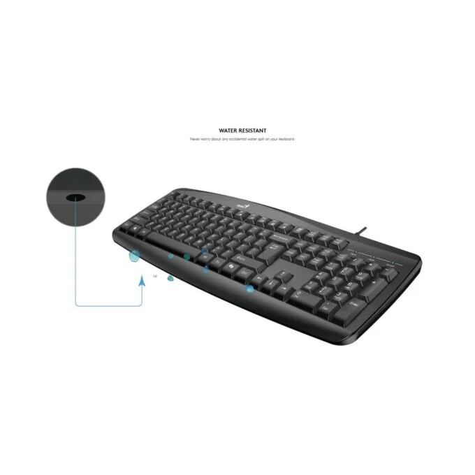 Genius Keyboard-Mouse Set KM-200 Wired English — image 5