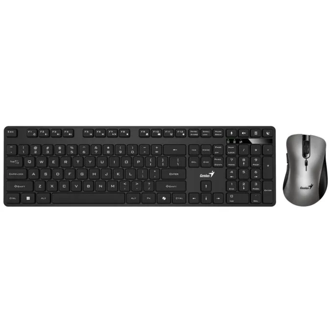 Genius KM-8216S Wireless AI+Voice Typing Keyboard-Mouse Set — image 1