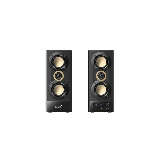Genius PC Speakers - SP-HF800BT - 2.0 PC Speakers 20W RMS USB & BT Wood — image 5