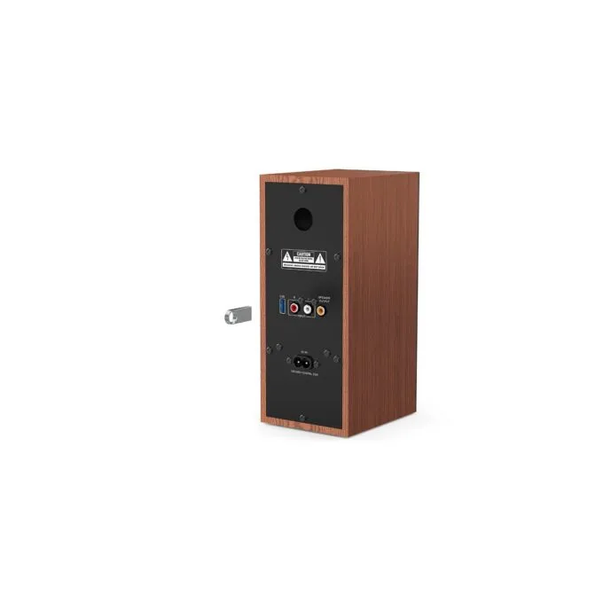 Genius PC Speakers - SP-HF800BT - 2.0 PC Speakers 20W RMS USB & BT Wood — image 9