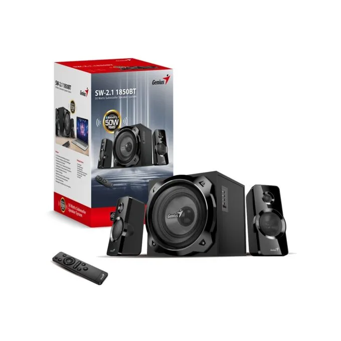 Genius PC Speakers - SW-2.1 1850BT - 2.1, 6.5'' Sub, 50W BT&Optical — image 8