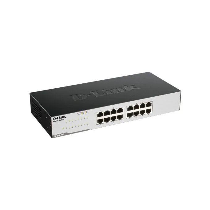 GIGABIT EASY - Unmanaged L2 Gigabit Ethernet Switch, 16 Ports, 1U Rackmount — image 2