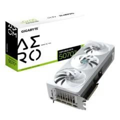 GIGABYTE AERO OC GeForce RTX 5070 Ti White 16GB GDDR7 2588MHz PCIe 5.0