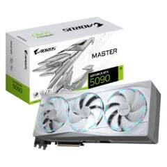 Gigabyte AORUS Master ICE GeForce RTX 5090 32GB GDDR7 2655MHz PCIe5.0 GV-N5090AORUSM-ICE-32GD