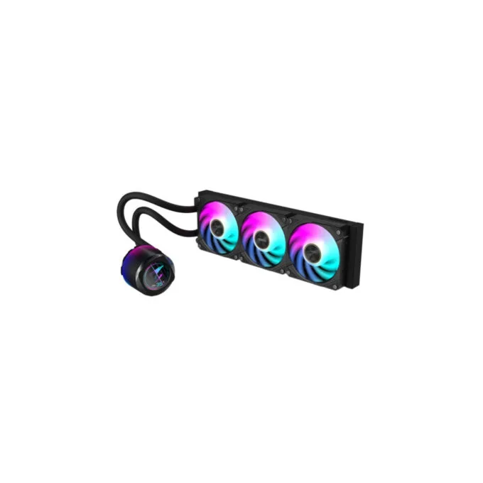 Gigabyte AORUS WATERFORCE X II 360 - 360mm AIO Liquid Cooler, Black, ARGB, 300W TDP — image 2