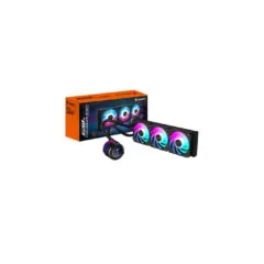 Gigabyte AORUS WATERFORCE X II 360 - 360mm AIO Liquid Cooler, Black, ARGB, 300W TDP