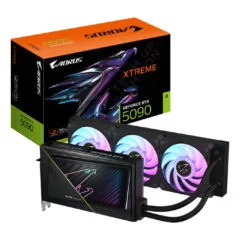 Gigabyte AORUS XTREME WATERFORCE GeForce RTX 5090 - 32GB GDDR7 2655MHz Liquid AIO PCIe 5.0 Black