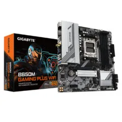 GIGABYTE GA-B650M GAMING PLUS WF - AM5 Micro-ATX DDR5 Motherboard, 4x DIMM, 256GB Max