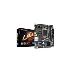 GIGABYTE GA-H610M H V2 - LGA1700 Micro-ATX Motherboard, Intel H610, DDR5, 2x DIMM