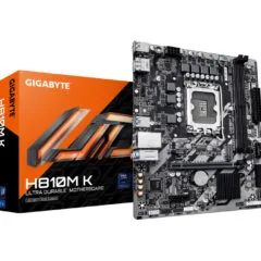 Gigabyte GA-H810M K - LGA1851 Micro-ATX Motherboard - DDR5, 2x DIMM, Up to 128GB, PCIe 4.0