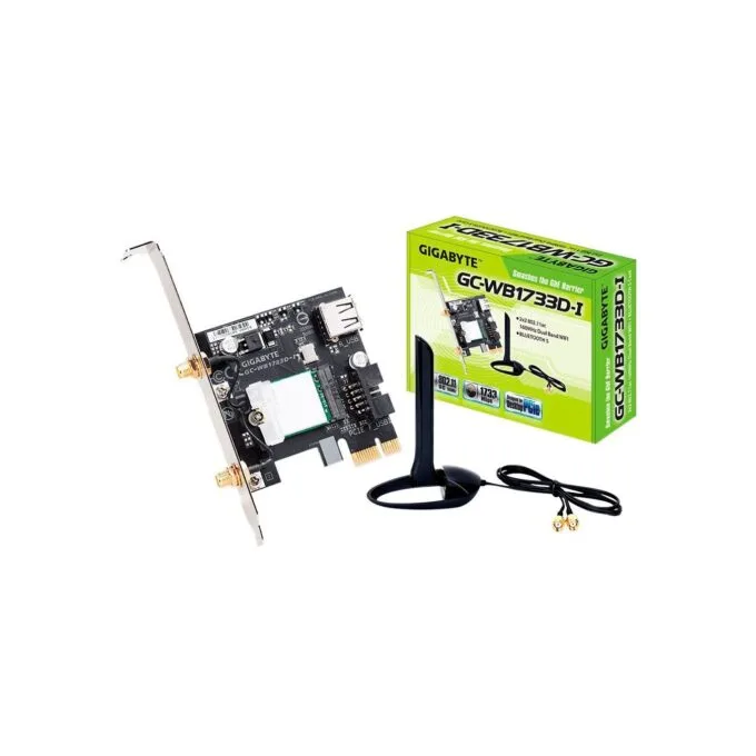 GIGABYTE GC-WB1733D-I WLAN & Bluetooth 5.0 PCIe Card - GC-WB1733D-I - — image 2
