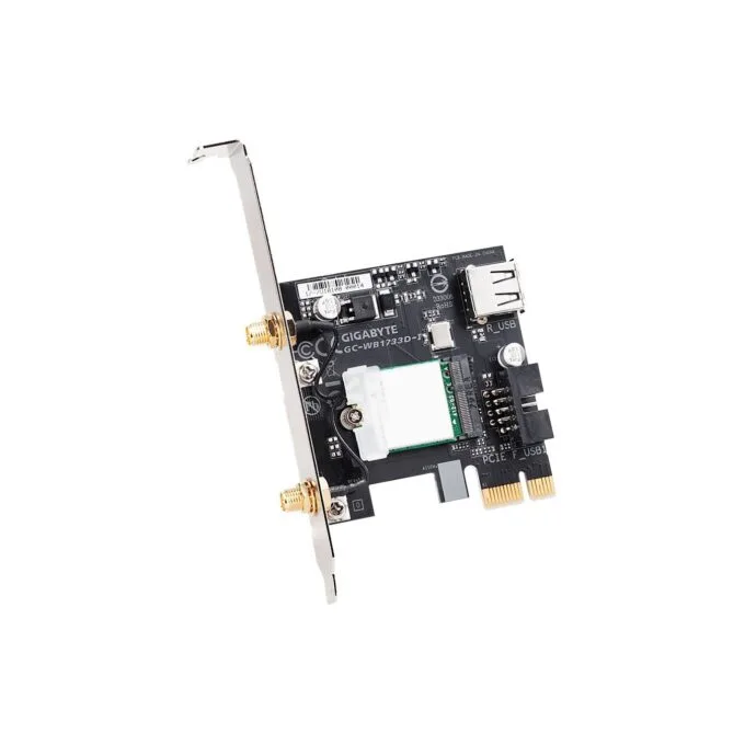 GIGABYTE GC-WB1733D-I WLAN & Bluetooth 5.0 PCIe Card - GC-WB1733D-I - — image 1