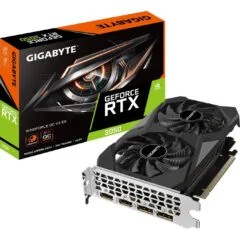 Gigabyte GeForce RTX 3050 WINDFORCE OC V2 6GB GDDR6 Graphics Card - GV-N3050WF2OCV2-6GD