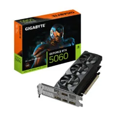 Gigabyte GeForce RTX 5060 OC Low Profile - 8GB GDDR7, 2512 MHz, PCIe 5.0, HDMI 2.1b & 3x DP 2.1b
