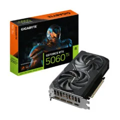 Gigabyte GeForce RTX 5060 Ti Windforce MAX OC 8GB GDDR7 Boost 2640MHz Black