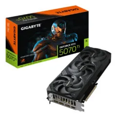 Gigabyte GeForce RTX 5070 Ti WINDFORCE SFF 16G - 16GB GDDR7 2452 MHz Black GV-N507TWF3-16GD