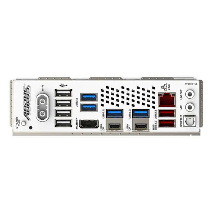Gigabyte X870 AORUS ELITE WIFI7 ICE - AM5 ATX Motherboard, X870, DDR5, 4x M.2, Wi-Fi 7, 2.5Gb LAN, White — image 5
