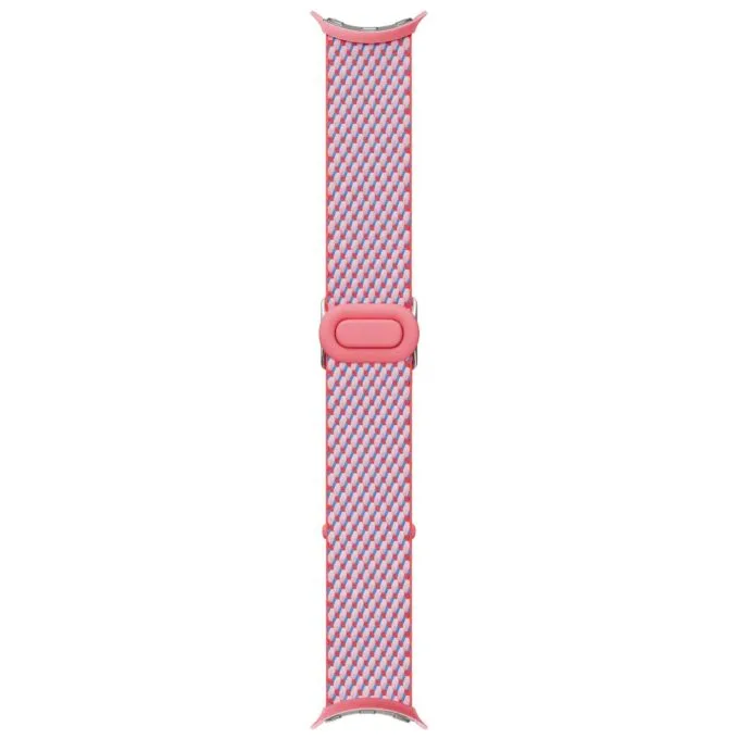 Google Pixel Watch 3 (45mm) - Woven Band - Peony — image 1