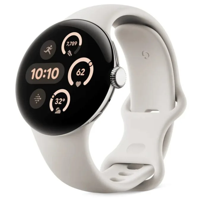 Google Pixel Watch 3 - Active Band - Porcelain - Large — image 1