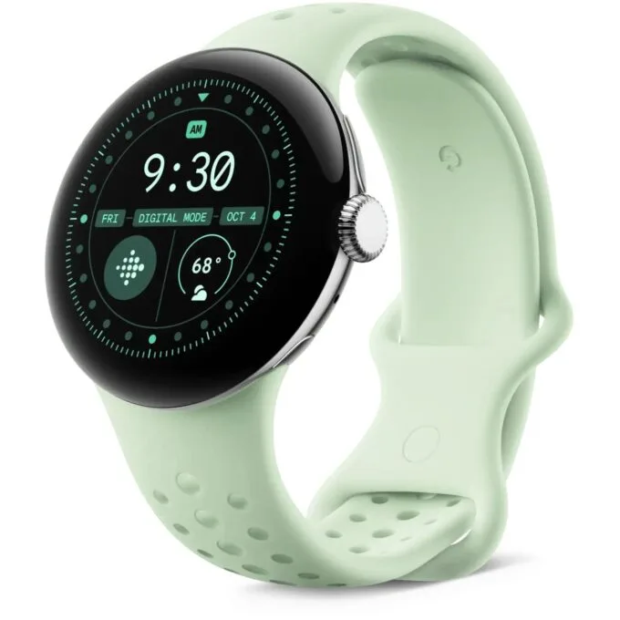 Google Pixel Watch 3 - Pixel Watch 3 - (41mm) Active Sport Band - Wintergreen - S — image 2