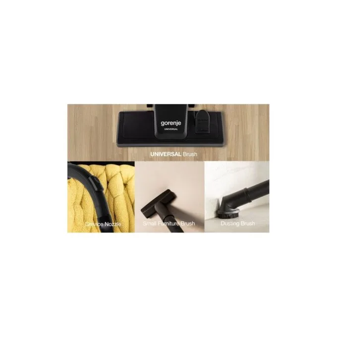 Gorenje Cleaning Vacuum Bagless - VCE01G4AHGR - 800W 3.3L 7m — image 14