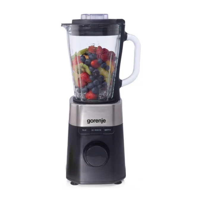 Gorenje Kitchen Blender - B1000DE - 1000W 1.5L Glass Jug 21000 RPM 3 Programs Black Inox — image 6